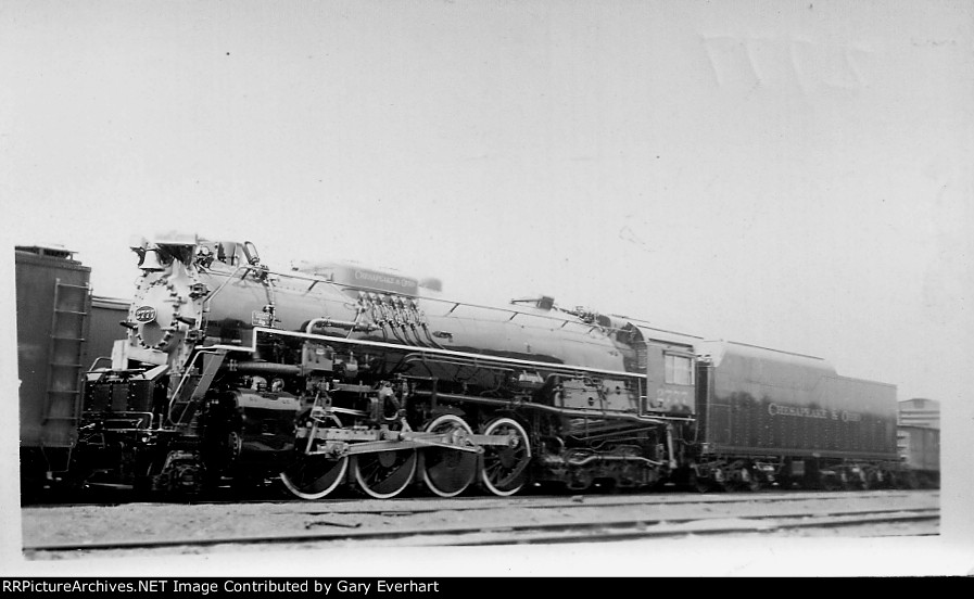 C&O 2-8-4 #2777 - Chesapeake & Ohio